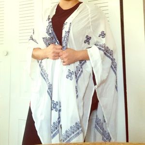 Women J for Justify Open Front Kimono